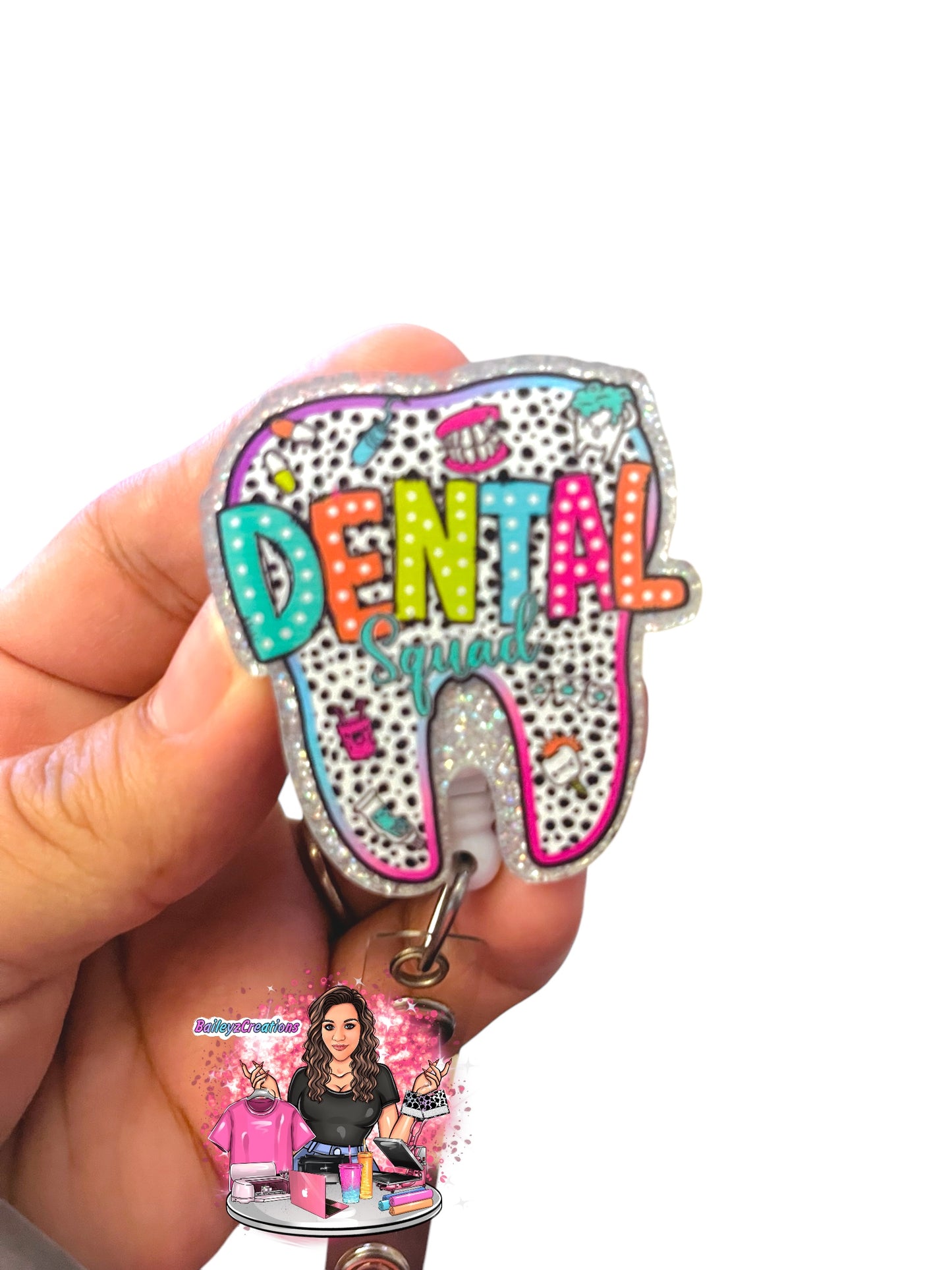 Dental Squad Badge Reel