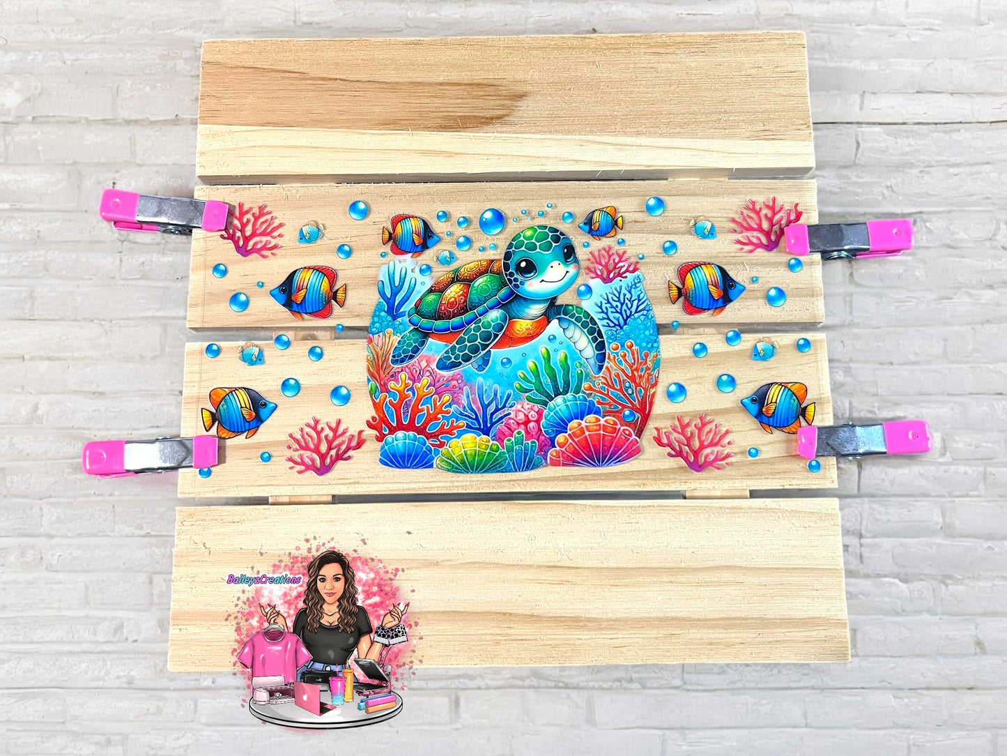 Turtle & Fish