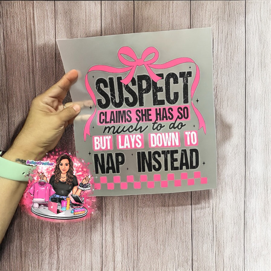 Suspect Claims Shirt