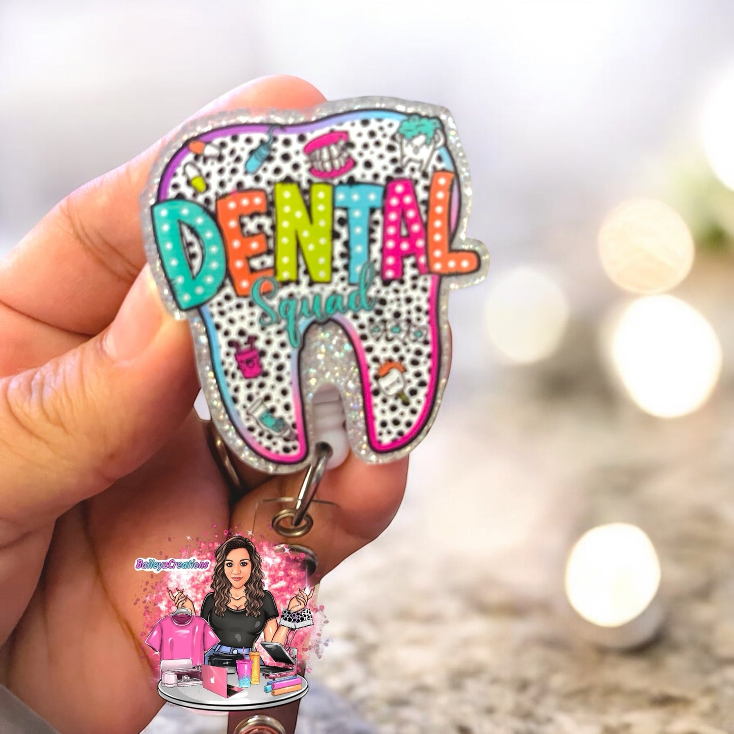 Dental Squad Badge Reel