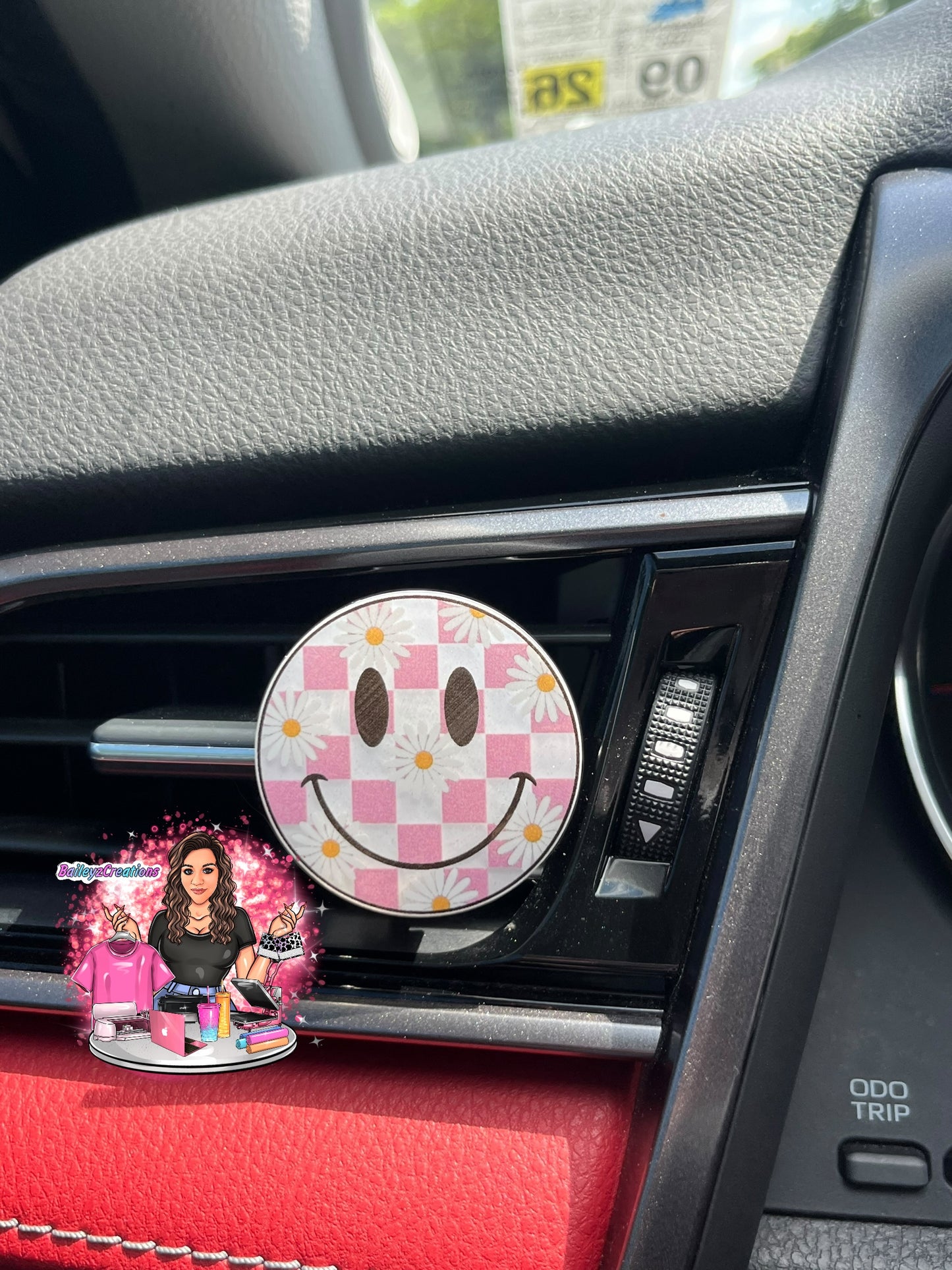 Smile Daisy Air vent Freshner