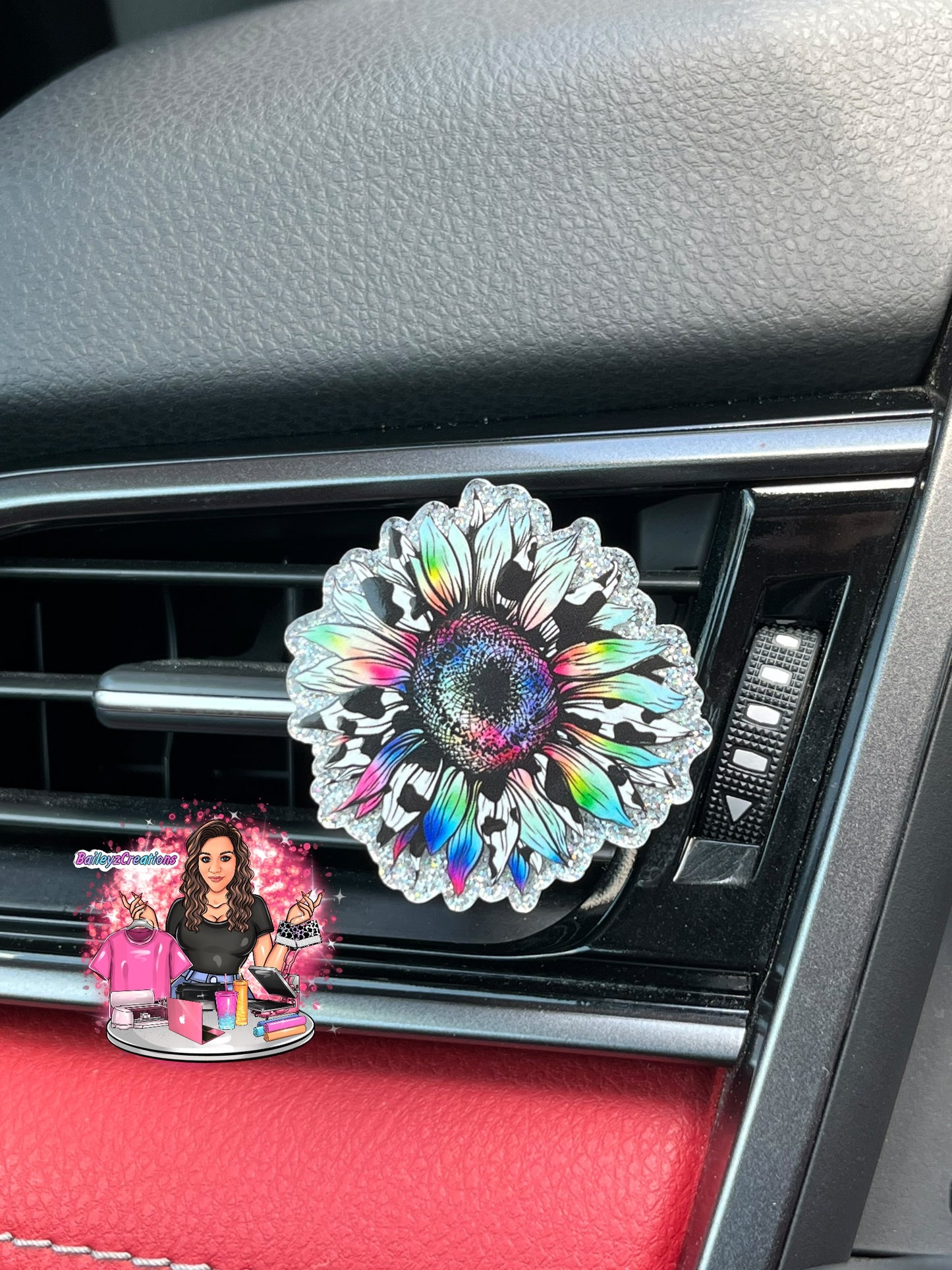 Flower Air vent Freshner