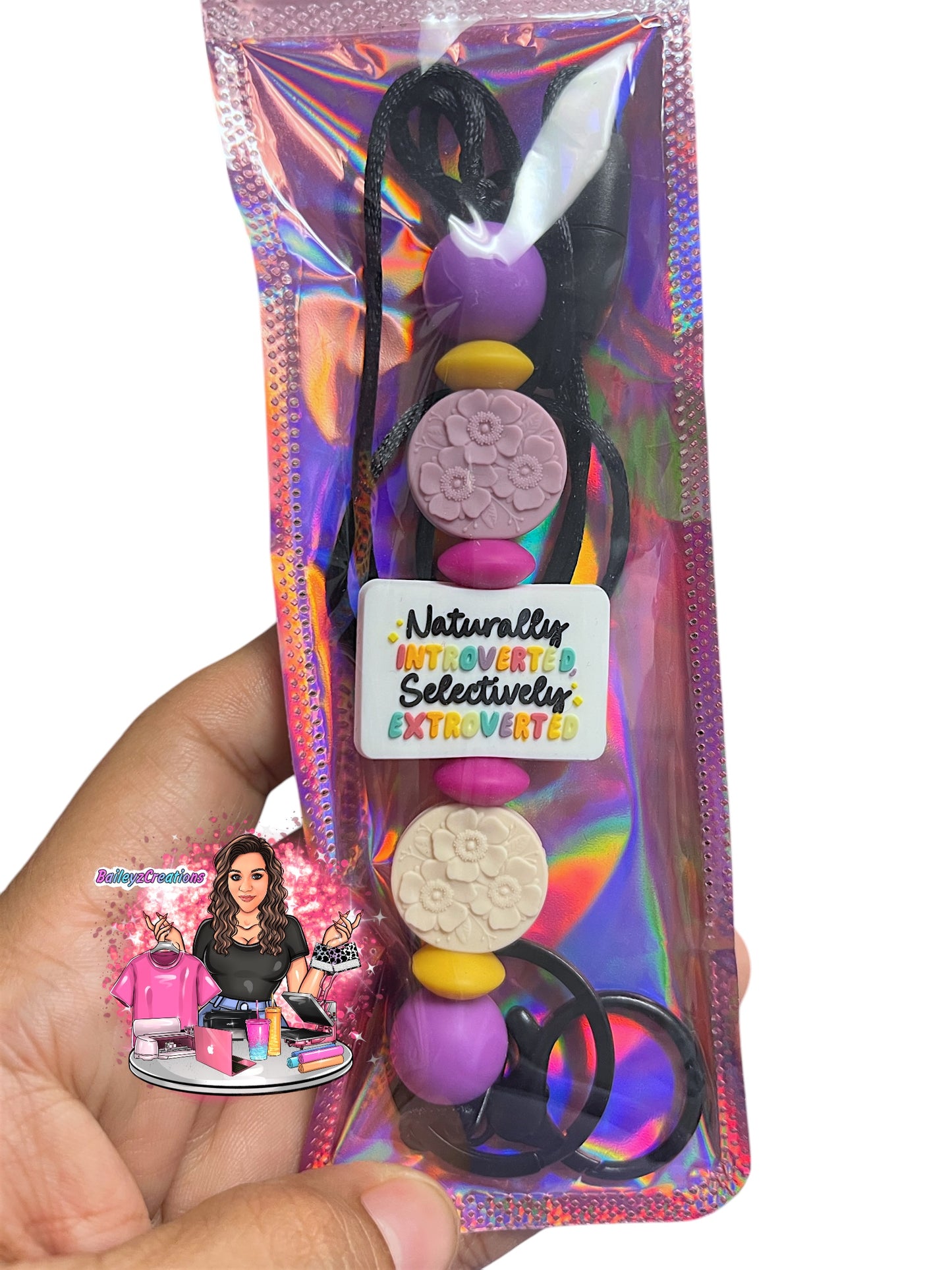 Beaded Keychain Lanyards