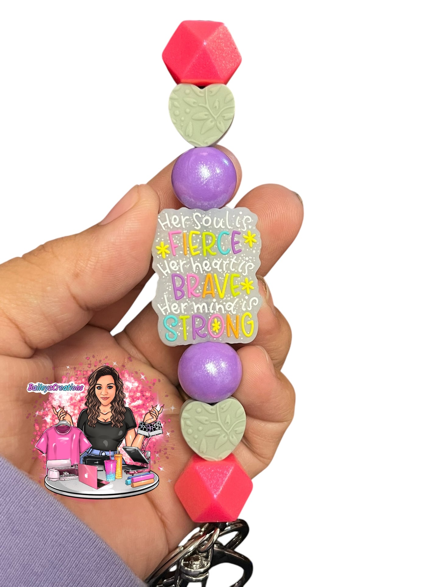 Beaded Keychain Lanyards