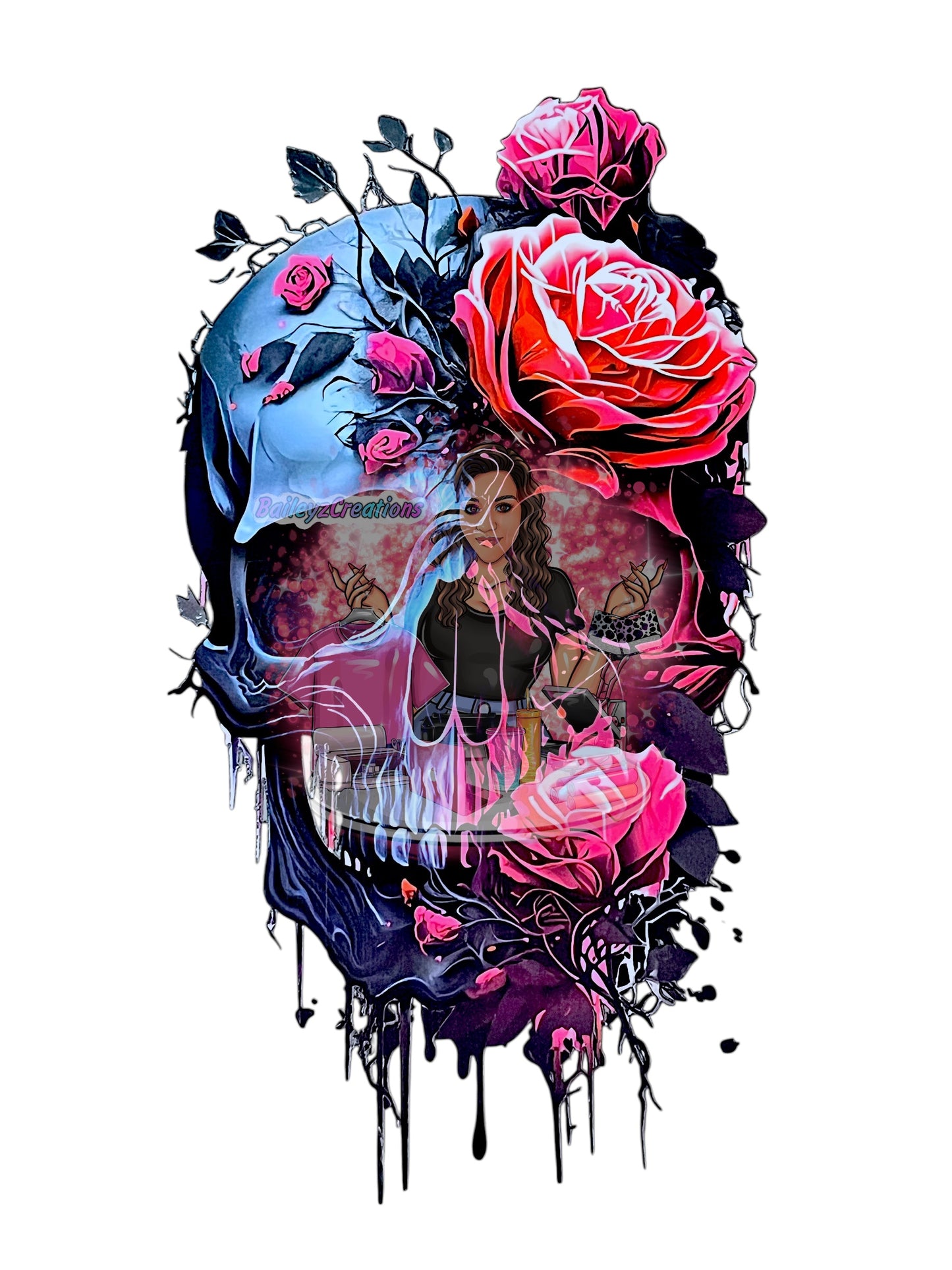 Rose Skull